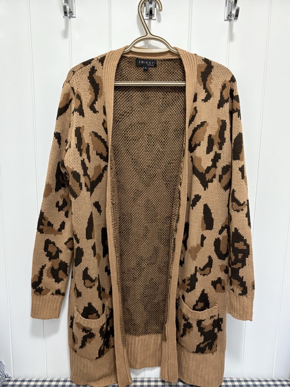 Leopard Print Cardigan